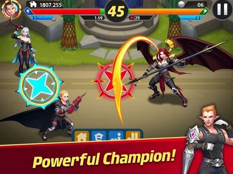 Powerful Champion S Duel gameplay screenshot